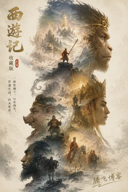 “西游记”收藏版史诗海报